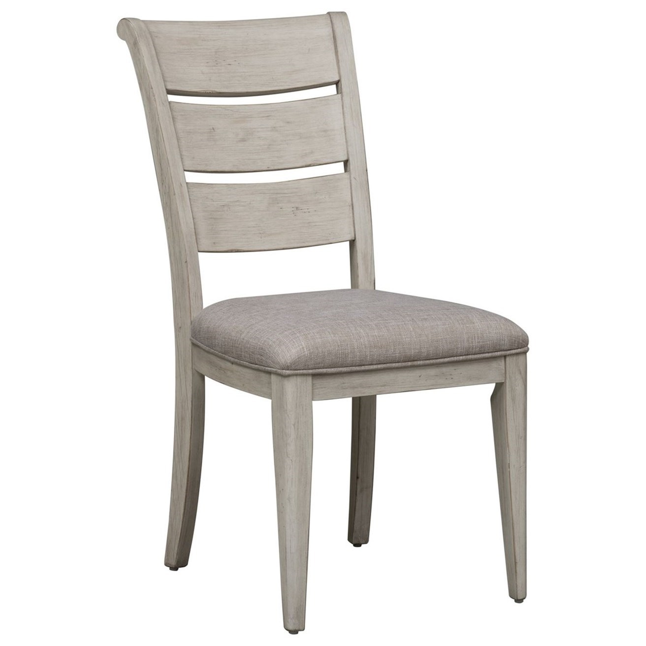 Upholstered ladder back sale chairs